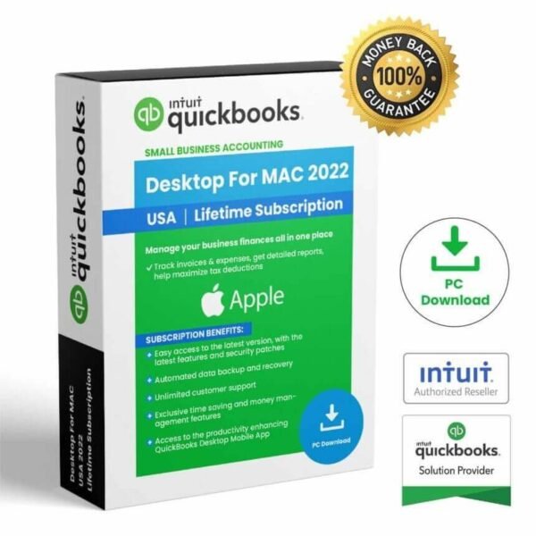 Quickbooks Mac Desktop 2022 | Usa Version |